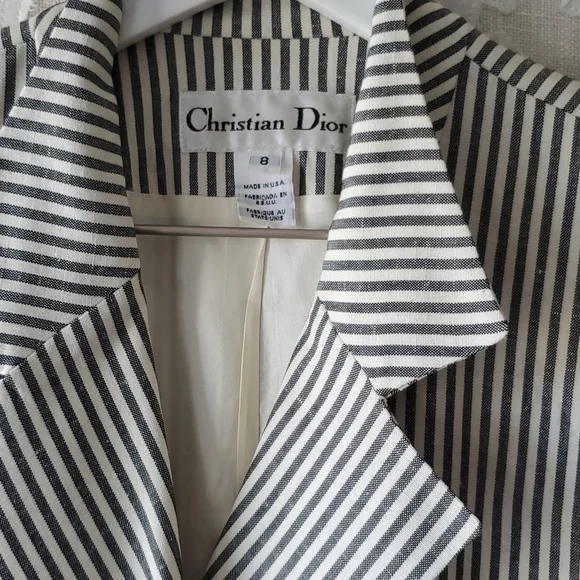 Vintage Christian Dior Short Sleeve Jacket - Picture 4 of 13